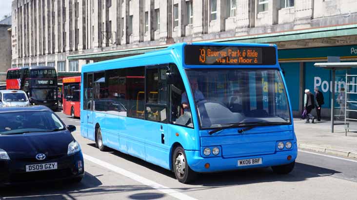 Oakleys Coaches Optare Solo MX06BRF